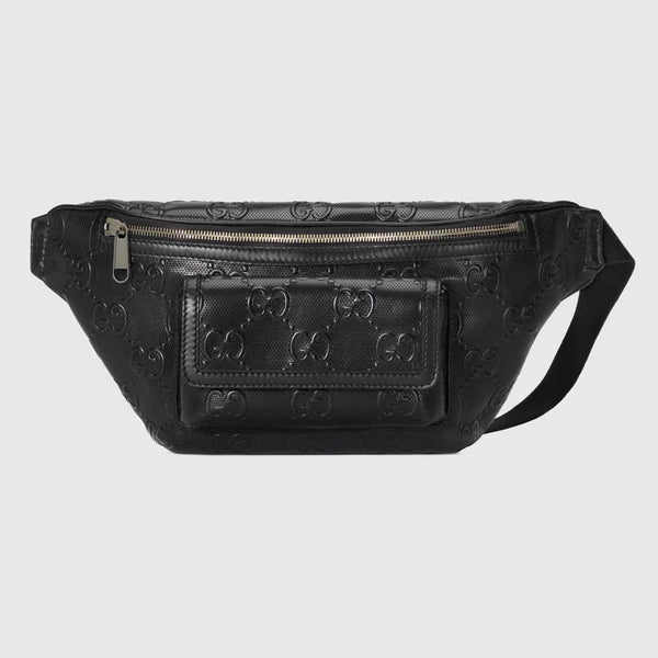 Gucci GG Embossed leather belt bag - ShopStyle