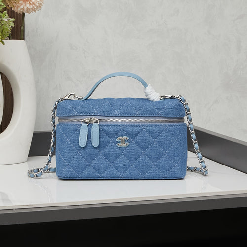 CC LP Denim Handbag