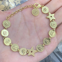 Load image into Gallery viewer, CD Charm Bracelet