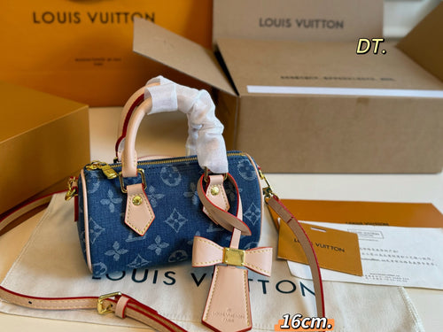 Denim Monogram Speedy