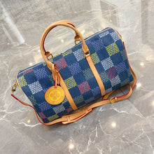 Load image into Gallery viewer, Denim Damier Colorway Speedy