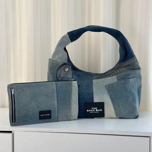Denim Sack Bag