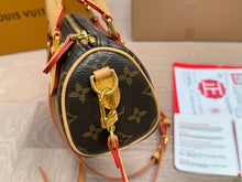 Load image into Gallery viewer, Monogram Nano Cherry Speedy
