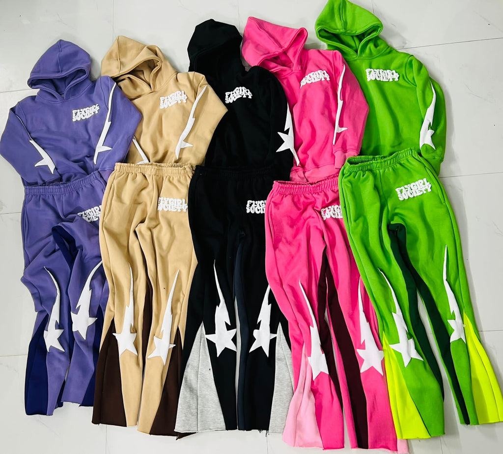 Flygirl Society Flare Sweatsuits