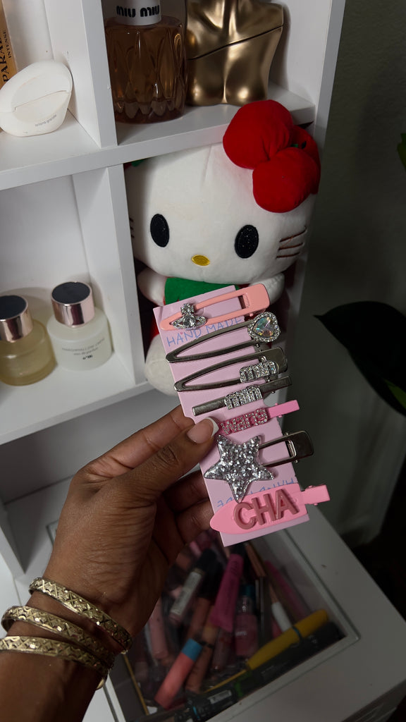 Y2K Baby Doll Hair Clips