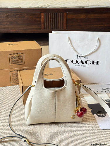 White Cherry C Purse