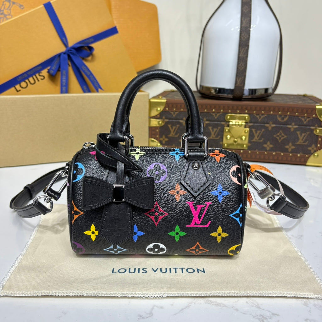 Black Mini Monogram Purse