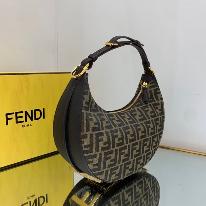 F Logo Shoulder Bag