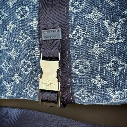 Denim Monogram Travel Bag