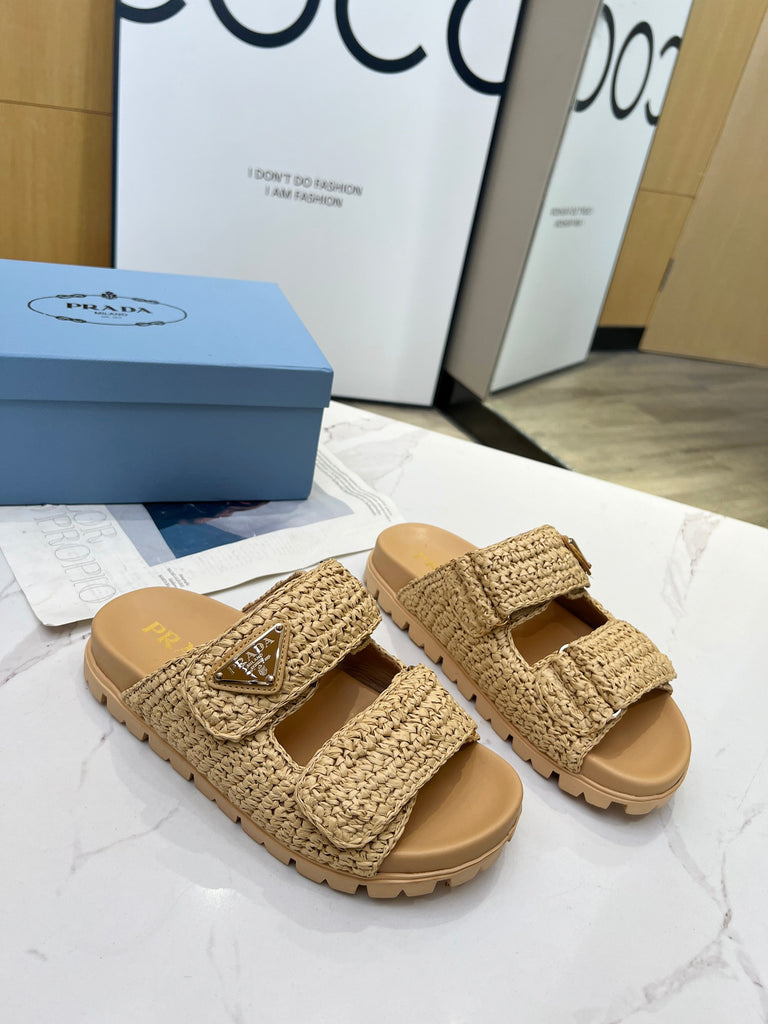 PD Tweed Sandals