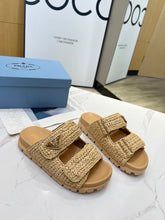 Load image into Gallery viewer, PD Tweed Sandals