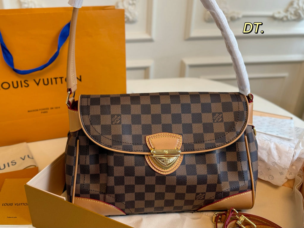 Damier Shoulder Bag
