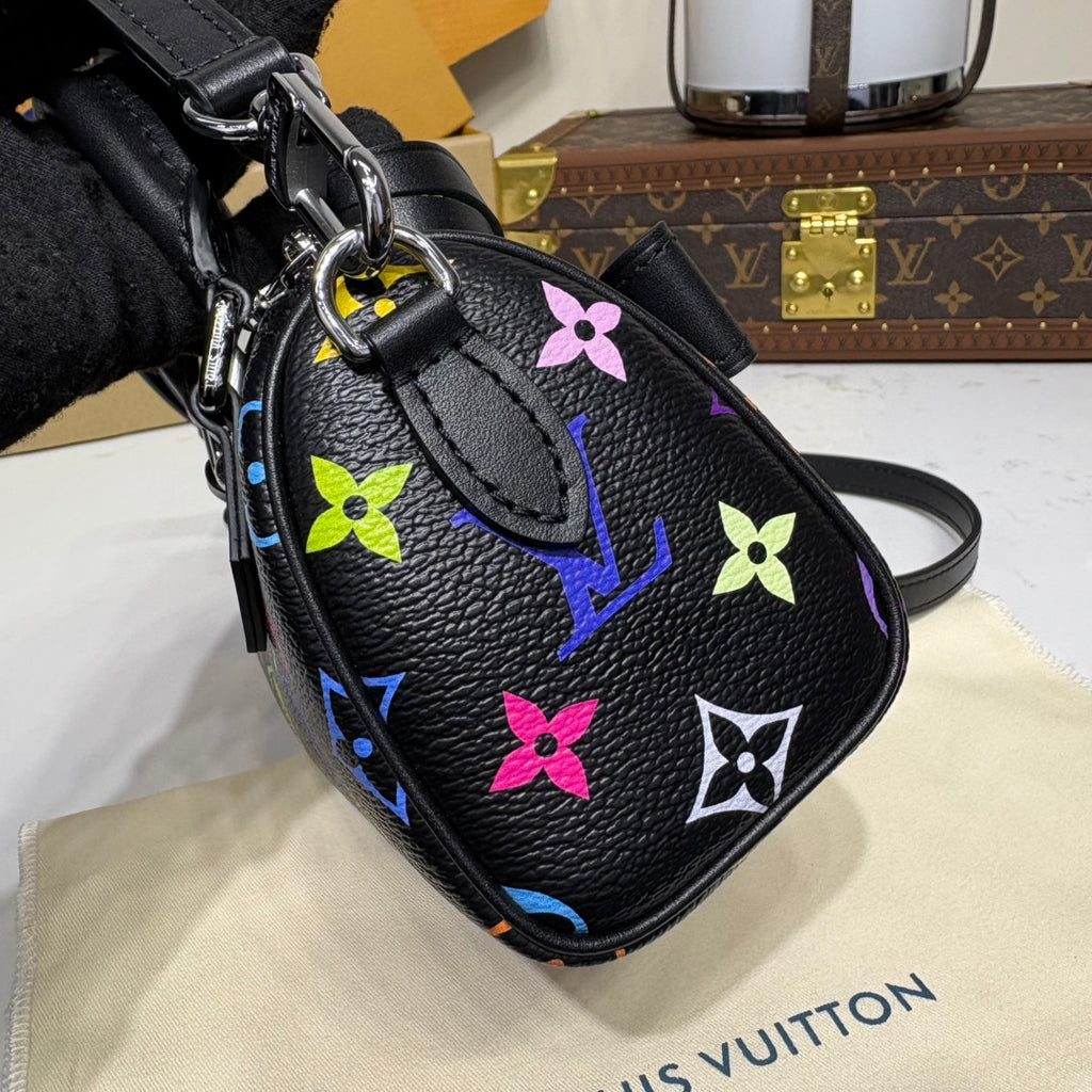 Black Mini Monogram Purse