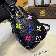 Load image into Gallery viewer, Black Mini Monogram Purse