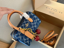 Load image into Gallery viewer, Denim C Satchel