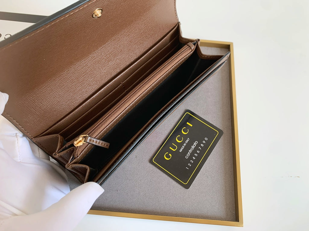 GG Supreme Canvas Full Wallet