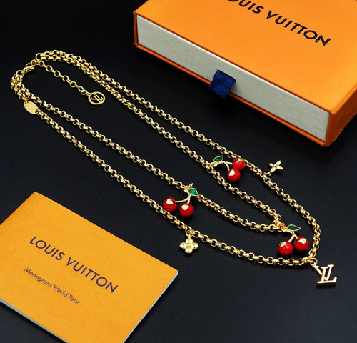Louie Cherry Necklace