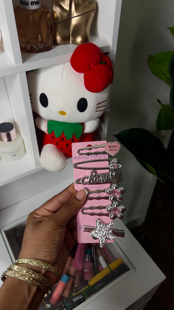 Y2K Blossom Hair Clips