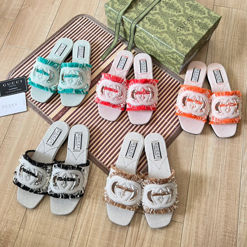 GG Knit Sandals