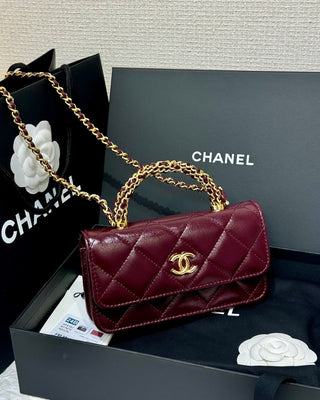 CC Leather Crossbody