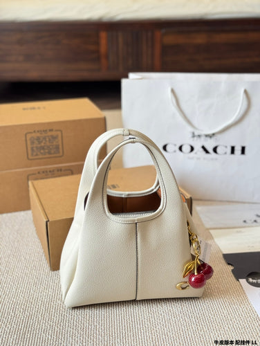 White Cherry C Purse