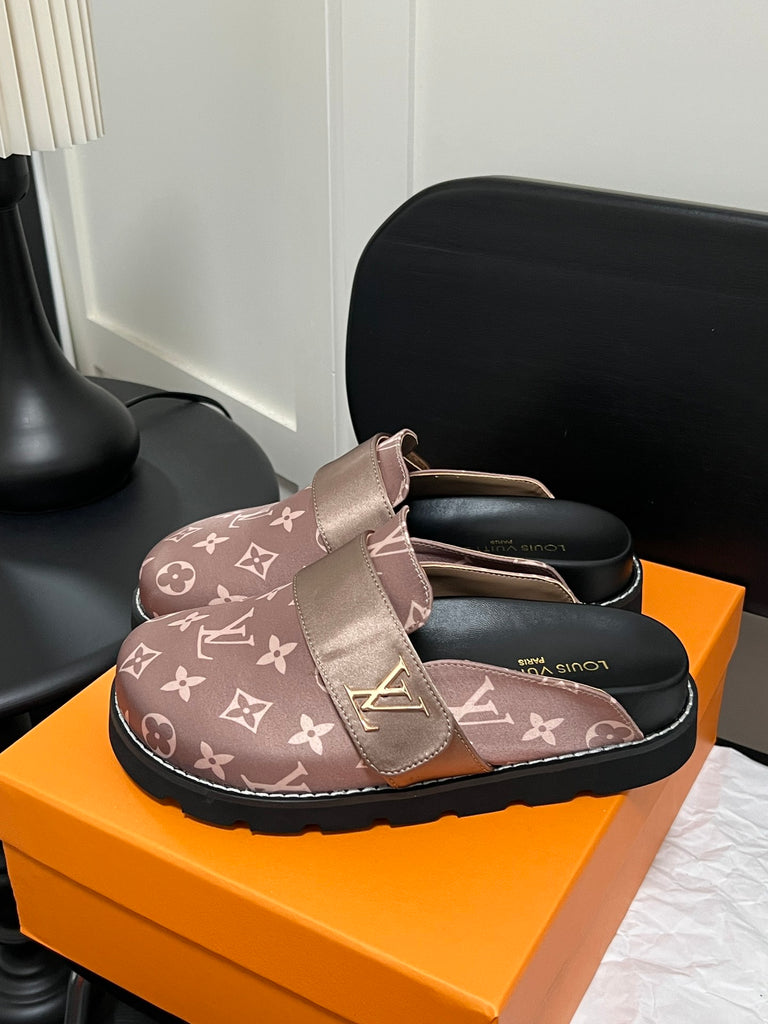 Monogram Clogs