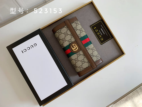 GG Supreme Canvas Full Wallet