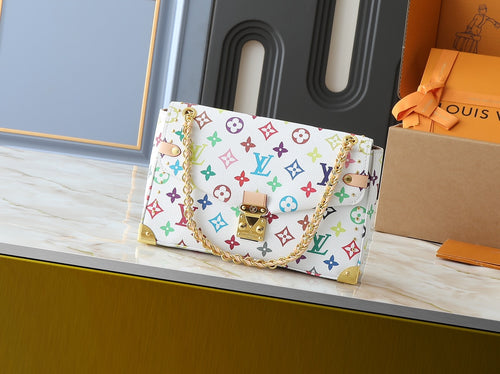 Colorful Monogram Trunkie