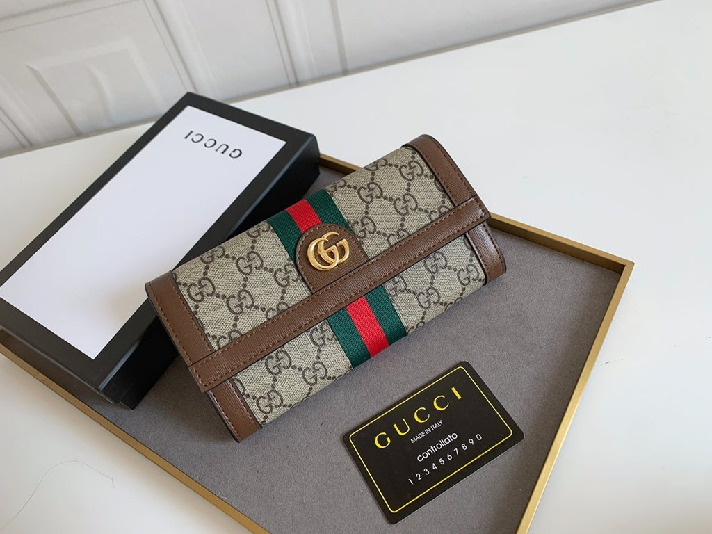 GG Supreme Canvas Full Wallet