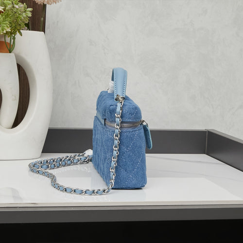 CC LP Denim Handbag