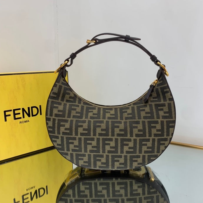 F Logo Shoulder Bag