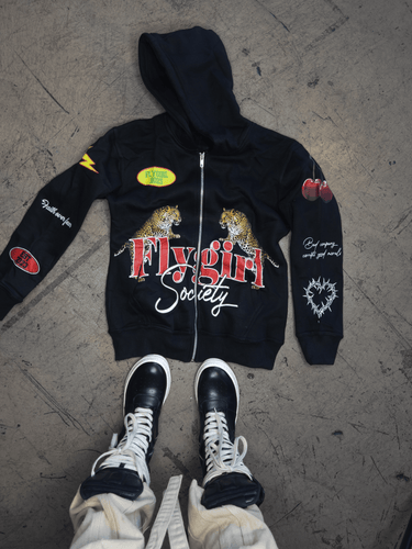 Flygirl Leopard Zip