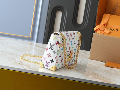 Colorful Monogram Trunkie