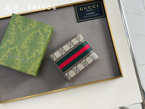 GG Supreme Canvas Wallet