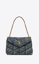 Load image into Gallery viewer, Denim Vintage Chain Bag