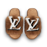 LV Homey Mink Mule