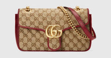 Load image into Gallery viewer, GG Canvas Marmont Shoulder Bag