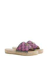 Load image into Gallery viewer, GG Multicolor Espadrille Sandal