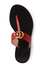 Load image into Gallery viewer, GG Marmont Leather Sandals